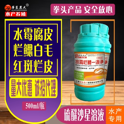 硫醚沙星溶液-水霉烂鳃